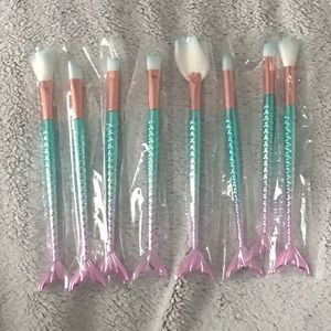 Mermaid Makeup Brush Set